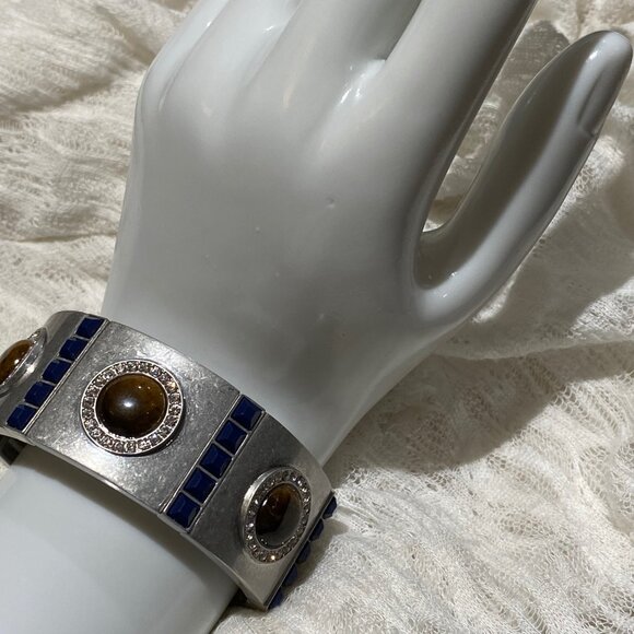 lia sophia "Marina" Tiger Eye Stretch Bracelet - Picture 5 of 9